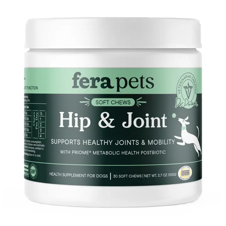 Fera Pets Hip + Joint Support Chews For Dogs, Pet Supplement