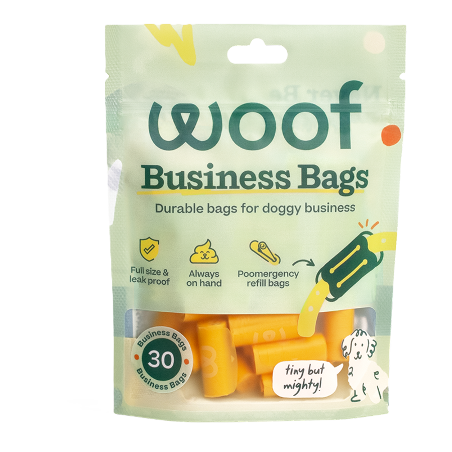 Woof Poomergency, Bag Refills, 30-Count