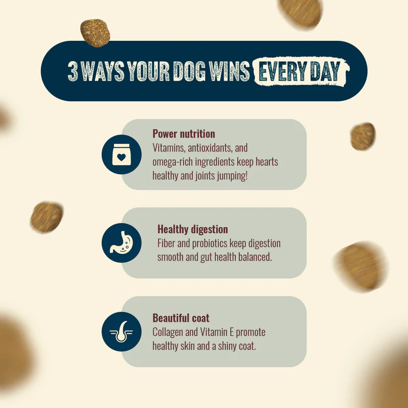 Natural Farm Fresh from the Farm - Fish Recipe, Dry Dog Food