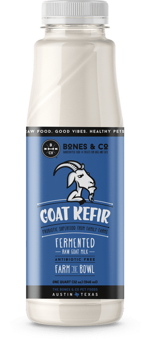 Bones & Co Frozen Cream Goat Milk Kefir, Frozen Dog Food Supplement