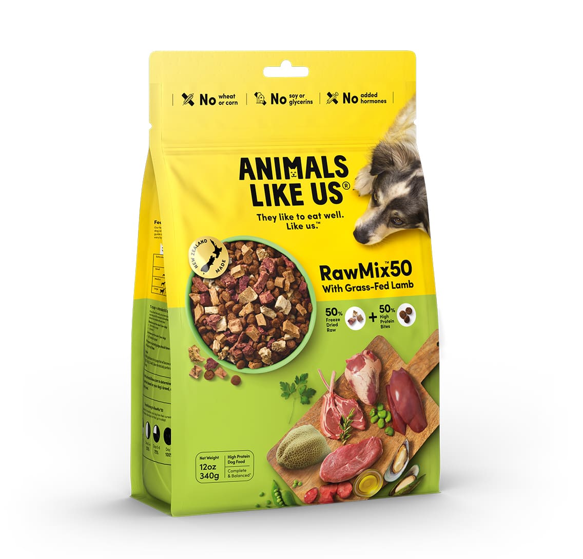 Animals Like Us RawMix50™ with Grass-Fed Lamb