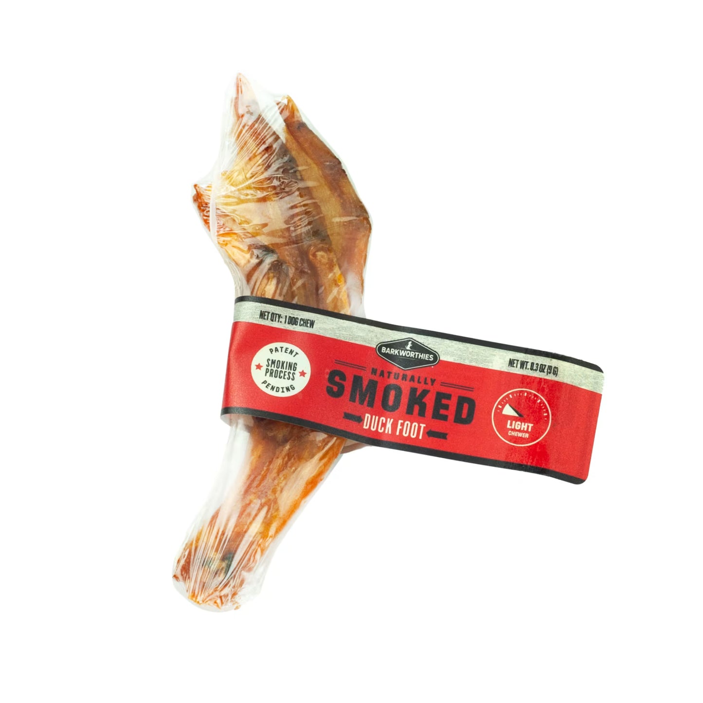 Barkworthies Smoked Duck Feet, Dog Chews