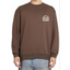 Anaheim Feed brown arch crew neck sweatshirt for men and women