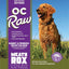 OC Raw Dog Rabbit & Produce Meaty Rox, Frozen Raw Dog Food, 3-lb Bag