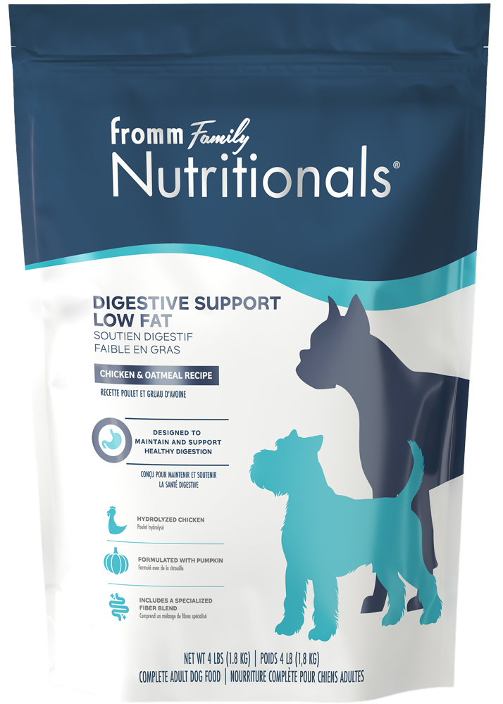 Fromm Nutritionals Digestive Support Low Fat Chicken & Oatmeal Recipe, Dry Dog Food