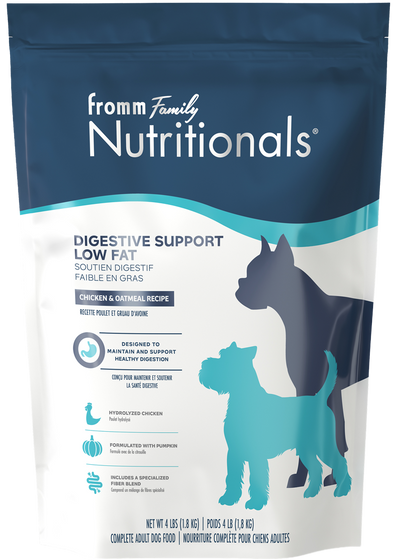 Fromm Nutritionals Digestive Support Low Fat Chicken & Oatmeal Recipe, Dry Dog Food
