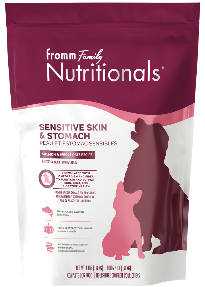 Fromm Nutritionals Sensitive Skin & Stomach Salmon & Whole Oats Recipe, Dry Dog Food