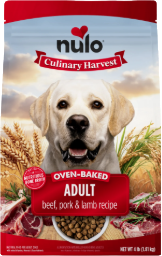 Nulo Culinary Harvest Baked Beef, Pork, & Lamb Recipe for Adult Dogs, Dry Dog Food, 4-lb Bag