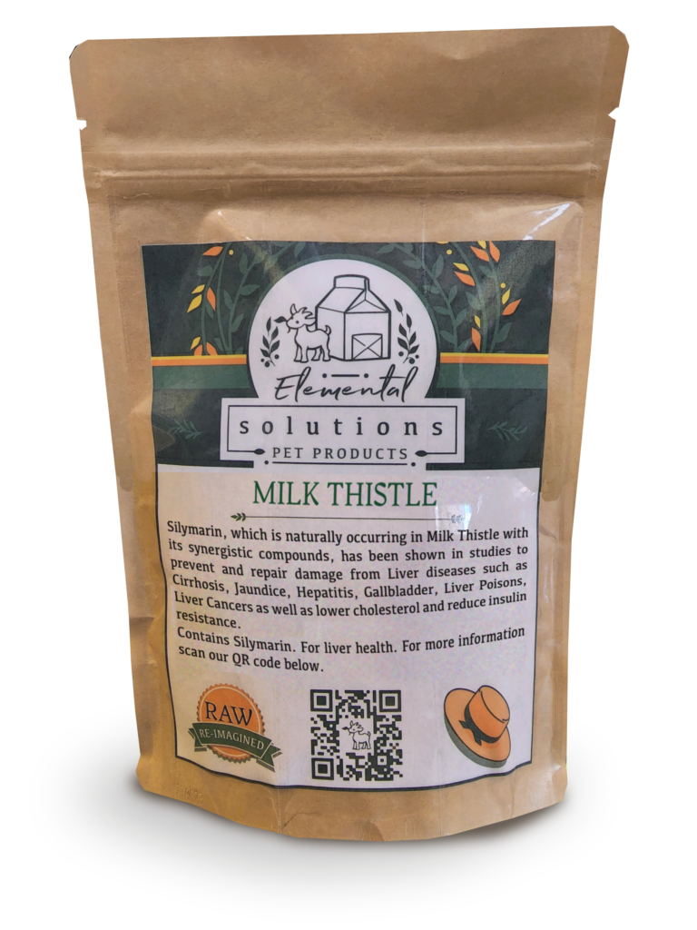 Solutions Pet Products Milk Thistle, Pet Supplement, 4-oz
