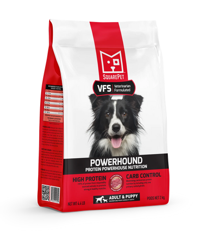 SquarePet VFS® POWERHOUND™ Red Meat, Dry Dog Food