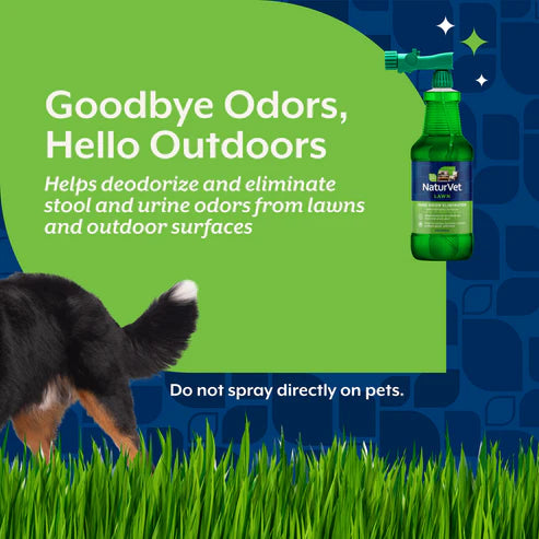 NaturVet Yard Odor Eliminator, Stool & Urine Deodorizer