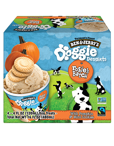 Ben & Jerry's Rosie's Batch 4-oz, Frozen Dog Treat