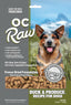 OC Raw Duck and Produce, Freeze-Dried Raw Dog Food