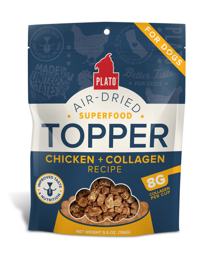 Plato Air-Dried Chicken Recipe, Meal Topper