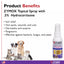 Zymox Topical Spray With 0.5% Hydrocortisone For Pets, 2-oz