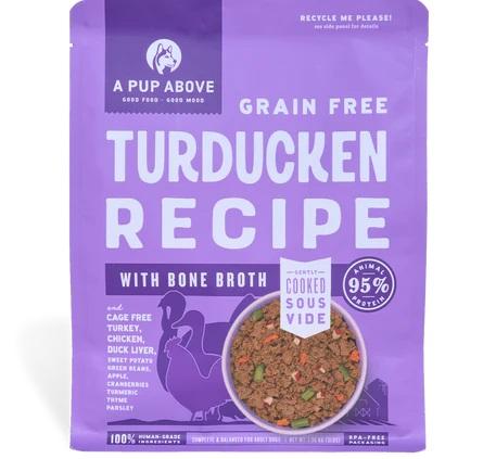 A Pup Above Turducken, Gently Cooked Dog Food