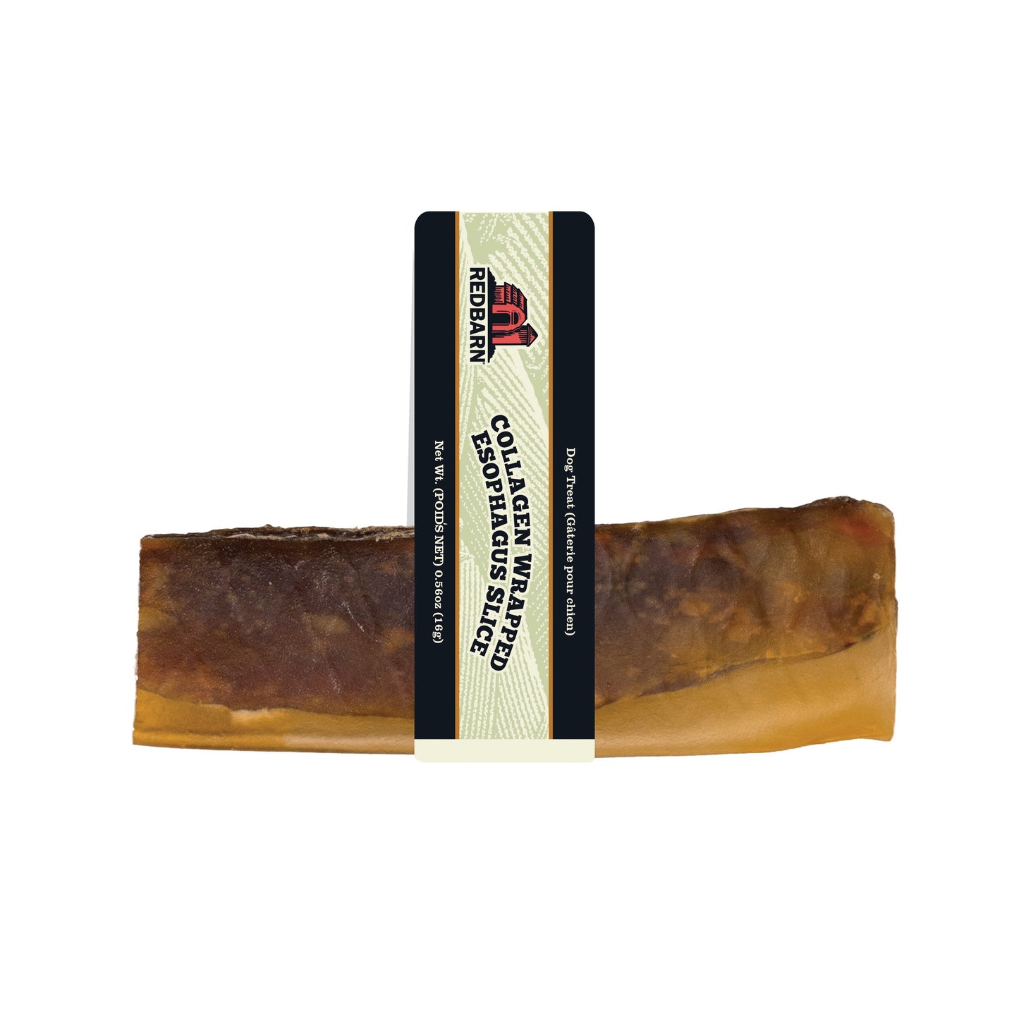 Redbarn Collagen Wrapped Esophagus Slice, Dog Chew