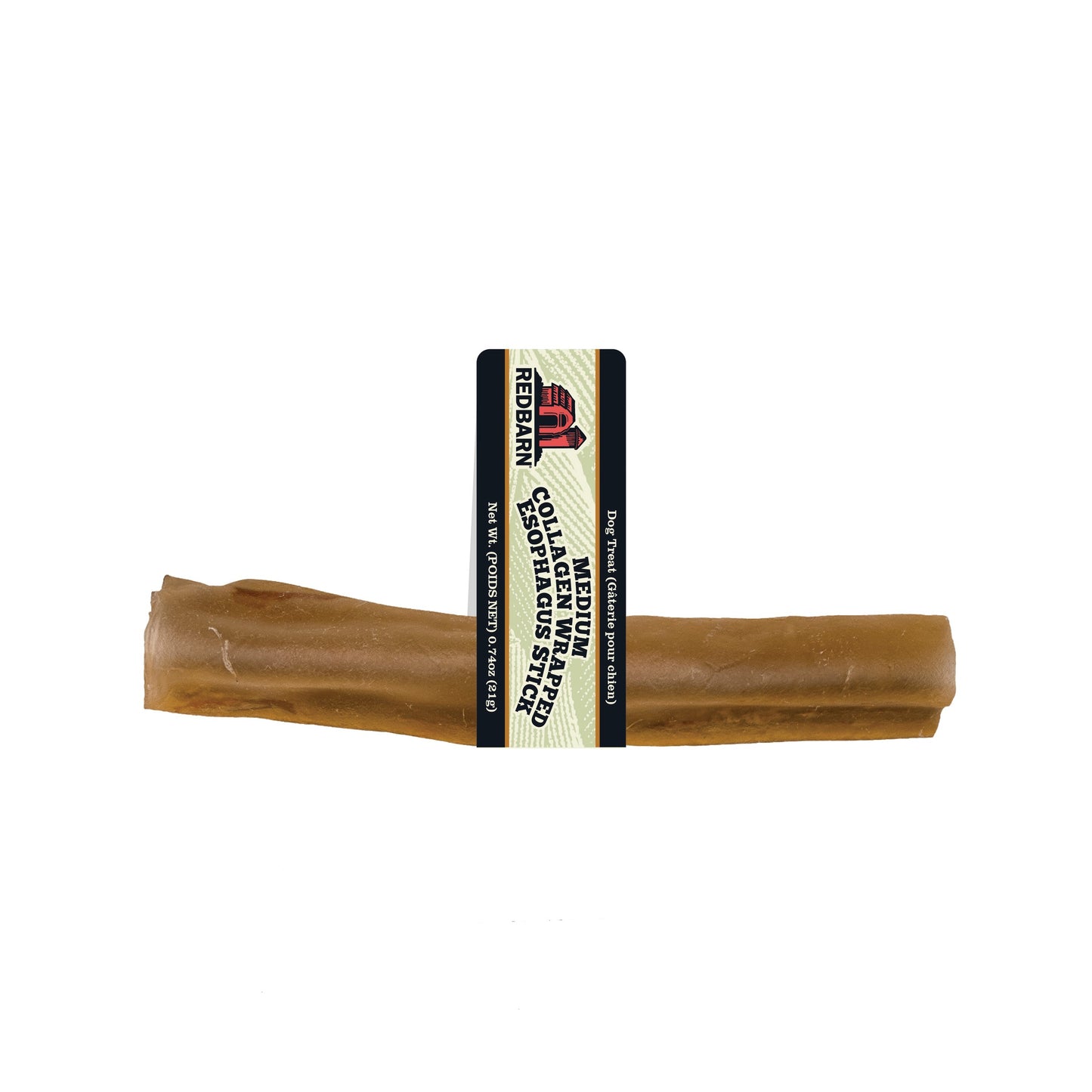 Redbarn Collagen Wrapped Esophagus Stick, Dog Chew