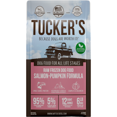 Tucker's Salmon-PumpkinDiet, Frozen Raw Dog Food