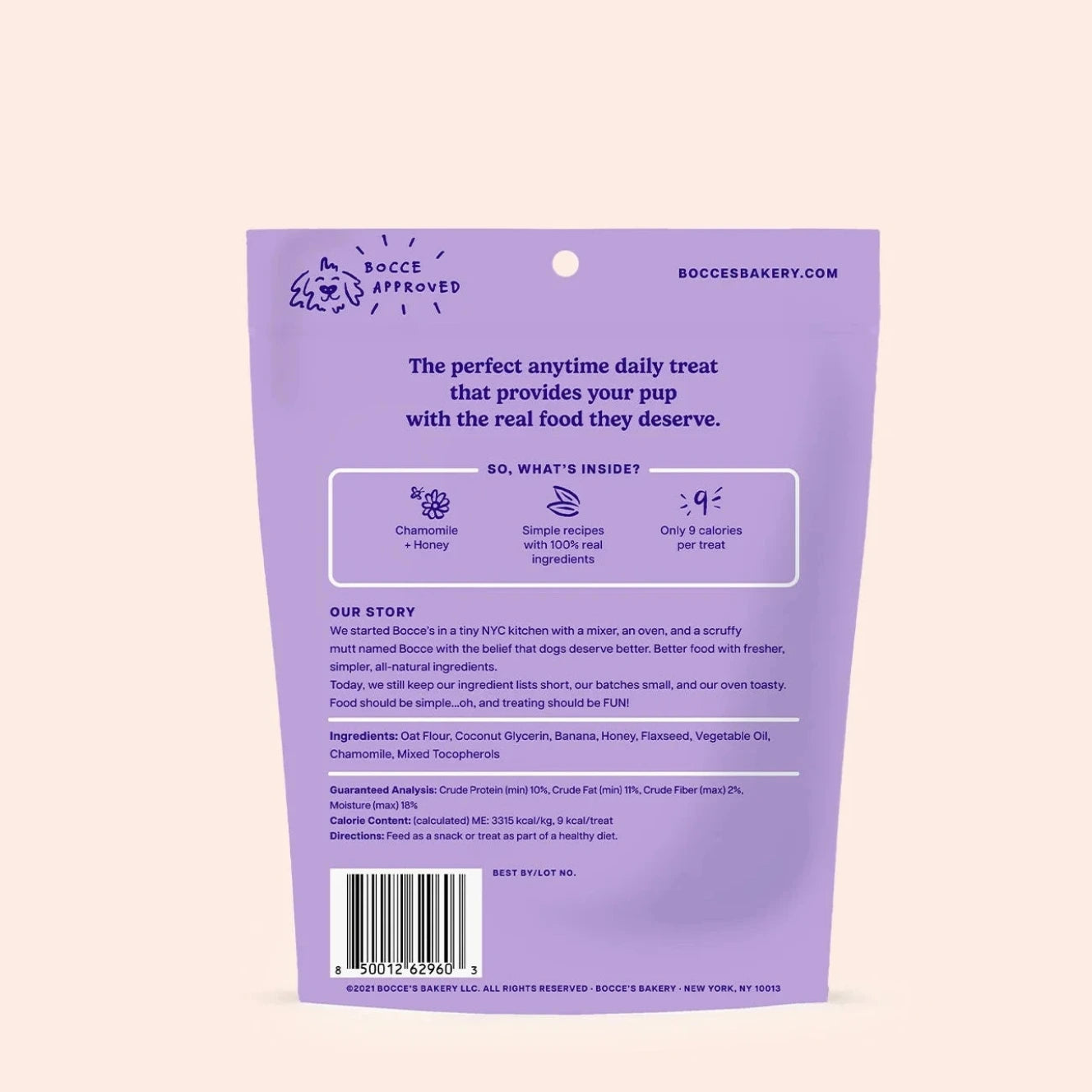 Bocce's Bakery Sweet Dreams Soft & Chewy Treats, Dog Treats, 6-oz Bag