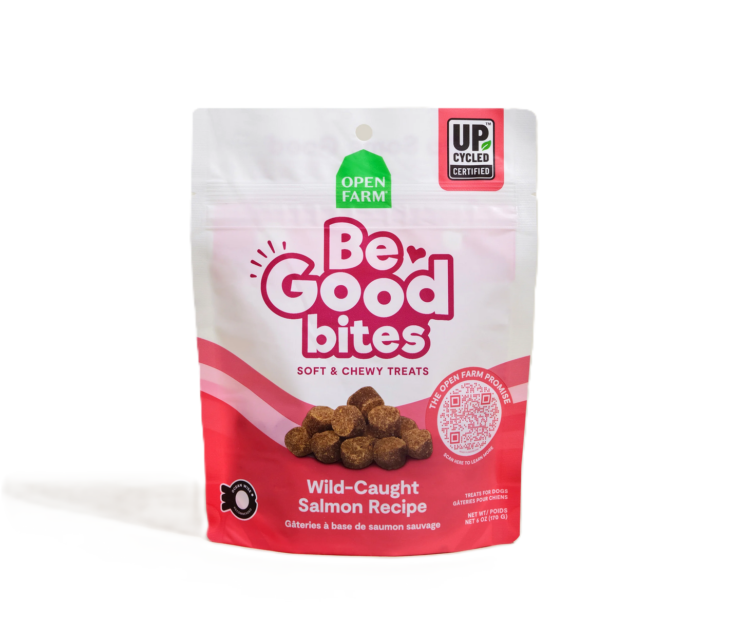 Open Farm Be Good Bites Wild-Caught Salmon Recipe 6-oz, Dog Treat