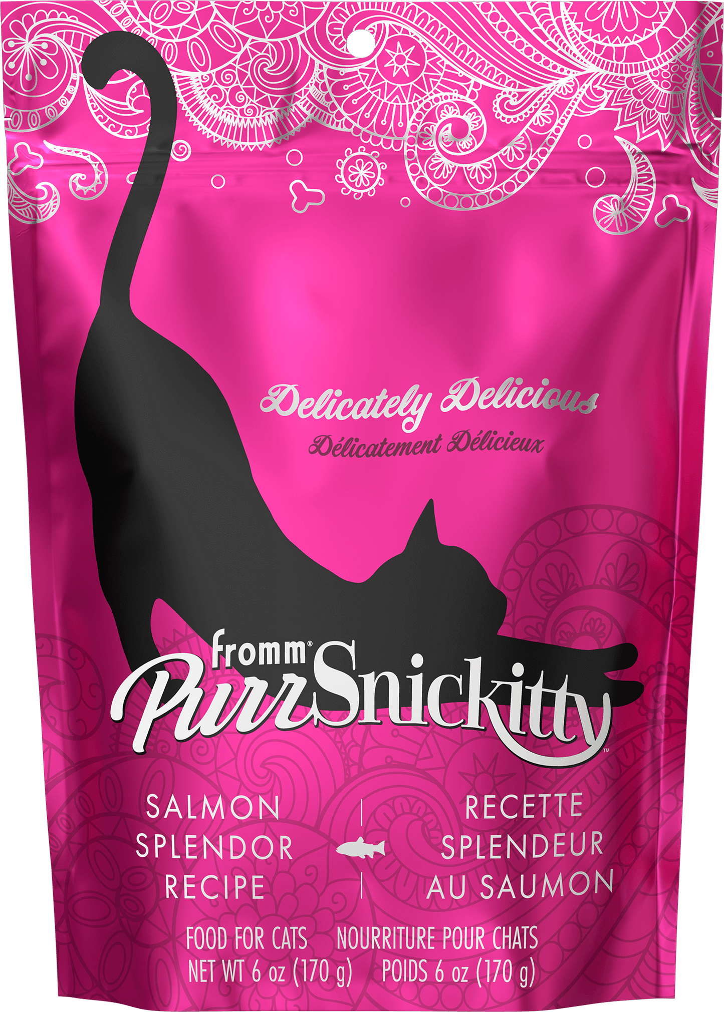 Fromm PurrSnickitty Salmon Splendor Recipe, Dry Cat Food, 4-lb Bag