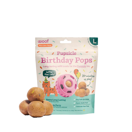 Woof Pupsicle Pops - Birthday Recipe