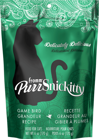 Fromm PurrSnickitty Game Bird Grandeur Recipe, Dry Cat Food, 4-lb Bag