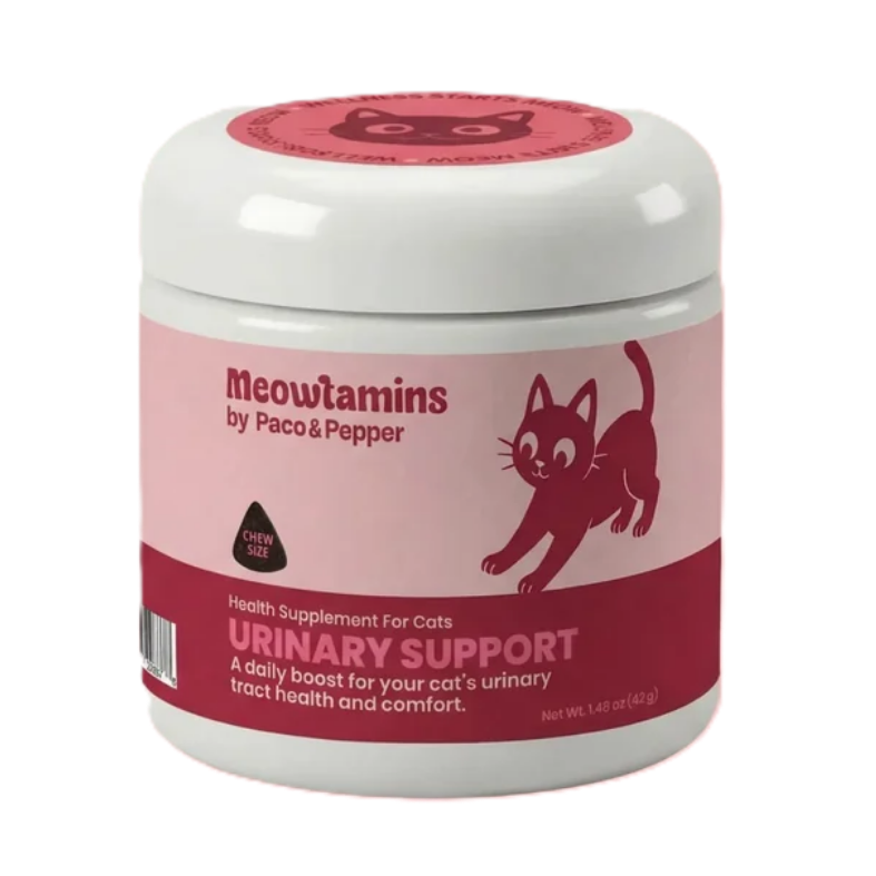 Paco & Pepper Meowtamins Urinary Formula, 60-count