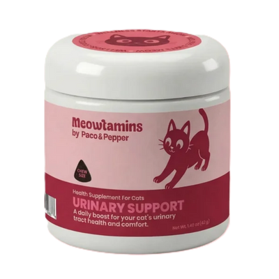 Paco & Pepper Meowtamins Urinary Formula, 60-count