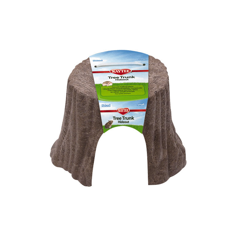 Kaytee Natural Tree Trunk Hideout for Small Animals