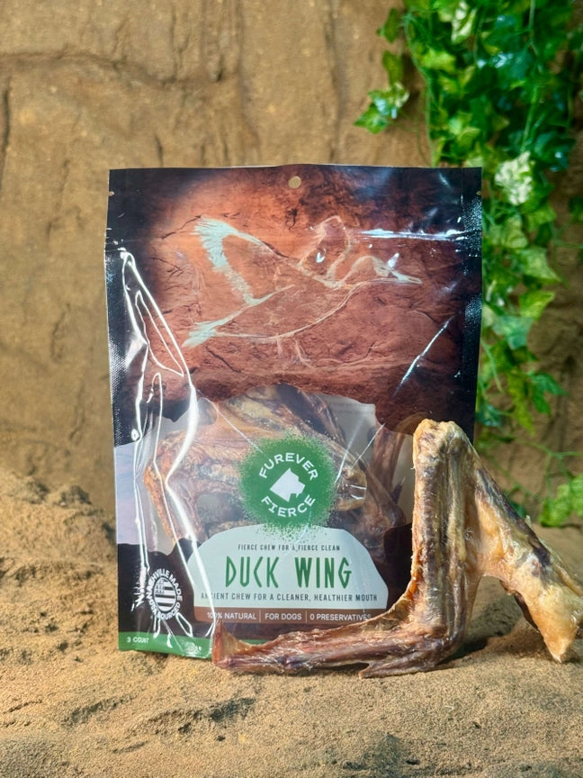 Furever Fierce Duck Wing, Dog Chew, 3-Pack Bag