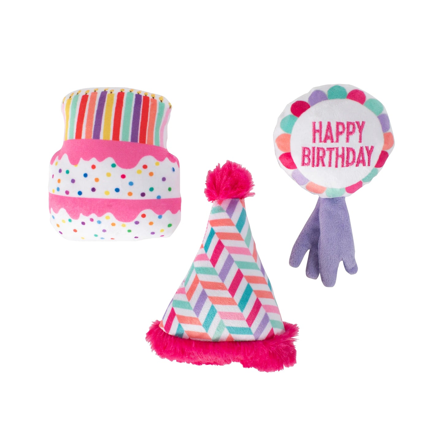 PetShop Can I Get A Woof, 3-Piece Dog Toy