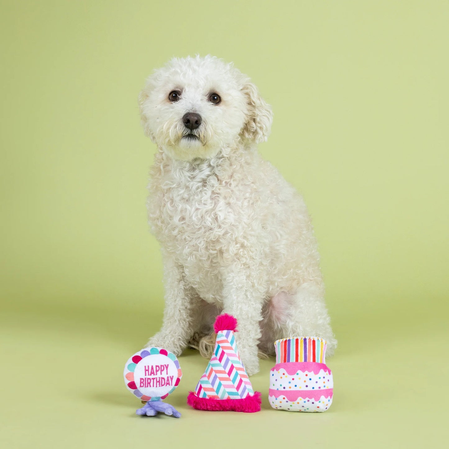 PetShop Can I Get A Woof, 3-Piece Dog Toy