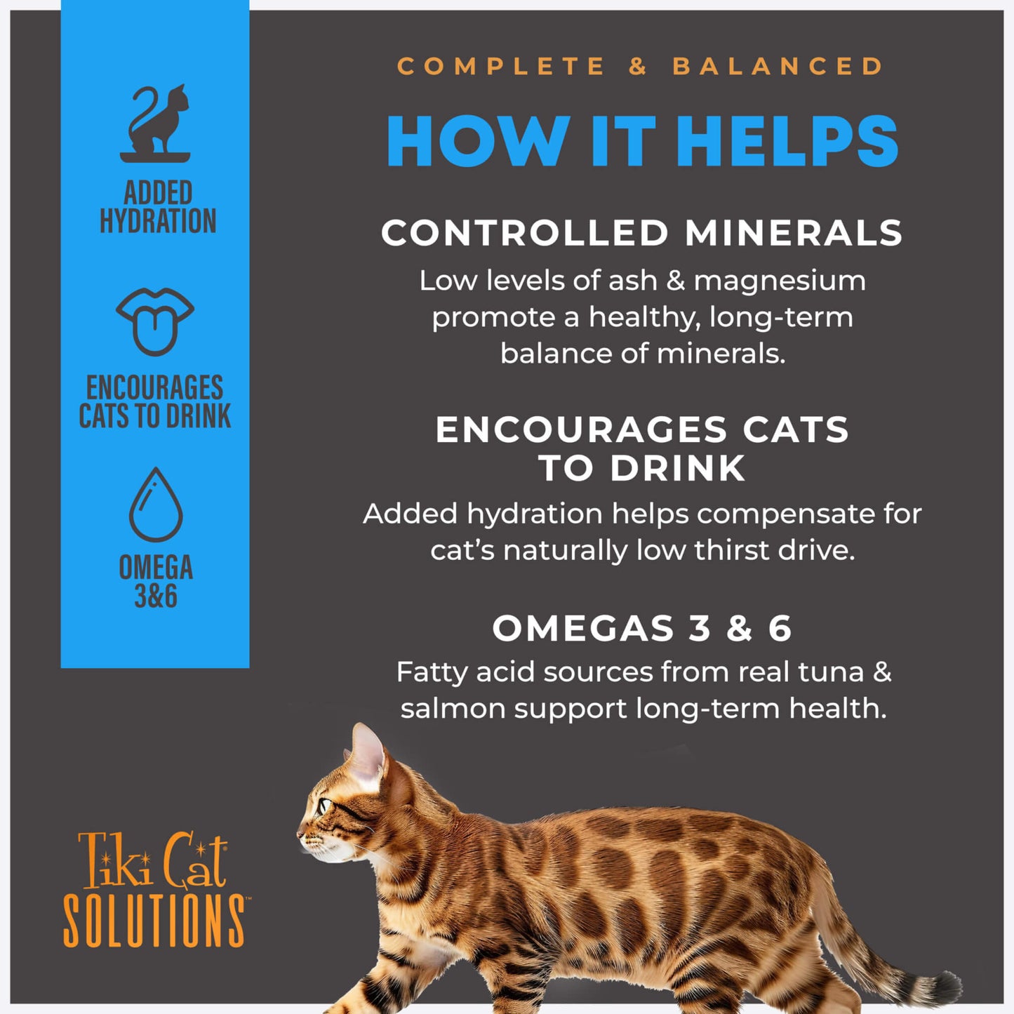 Tiki Cat® Solutions™ Mineral Balance Mousse: Tuna & Salmon Recipe, 2.4-oz Case Of 12