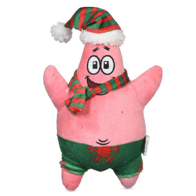 Fetch!...for Pets! SpongeBob SquarePants: Holiday Patrick Star Plush 6-Inch, Dog Toy