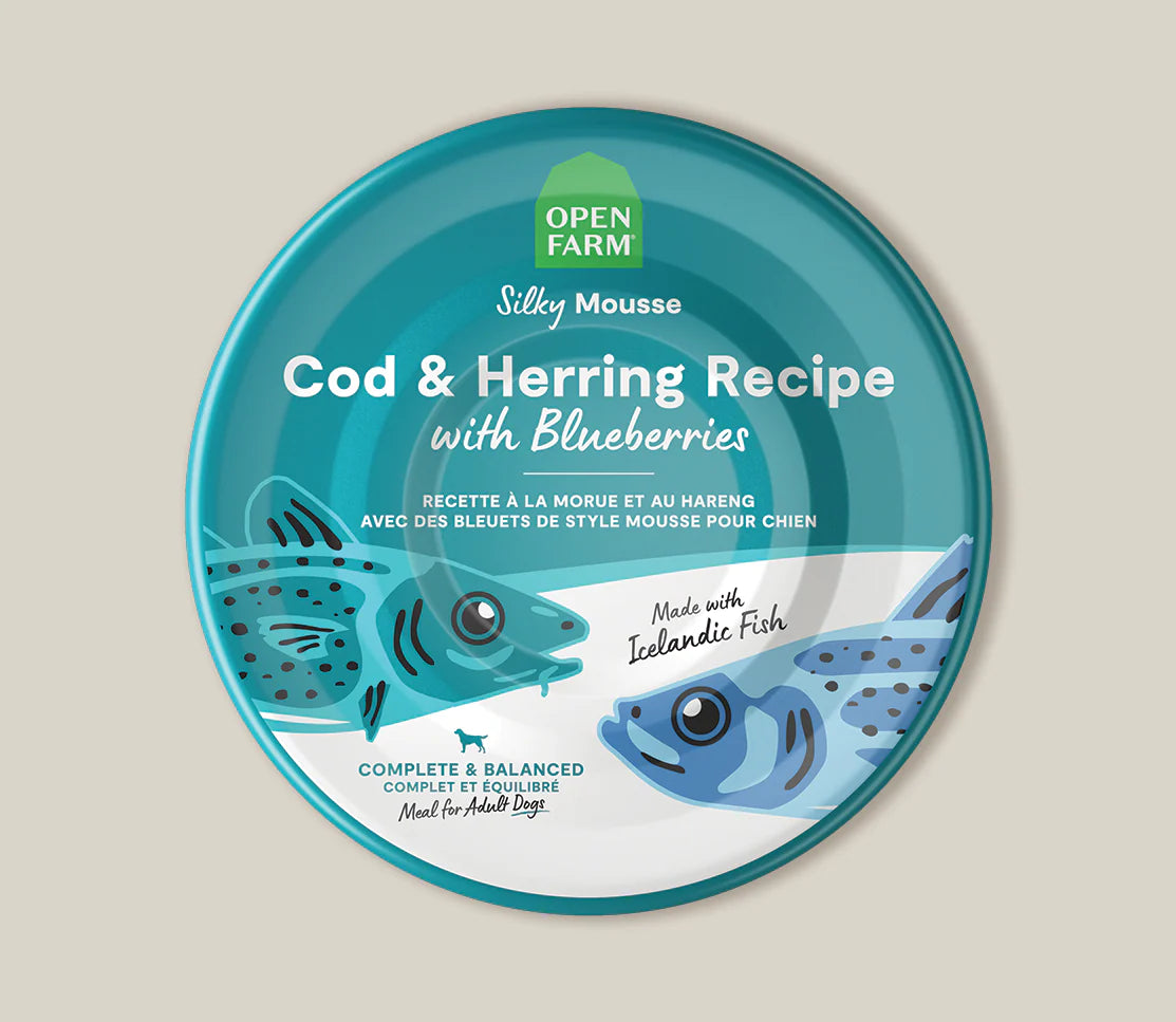 Open Farm Icelandic Cod & Herring Wet Food For Dogs, Wet Dog Food, 7-oz, Case Of 24