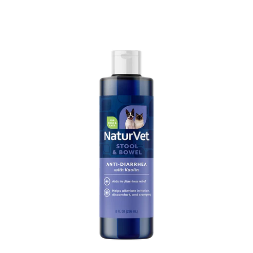Naturvet Anti-Diarrhea Liquid For Pets, 8-oz Bottle