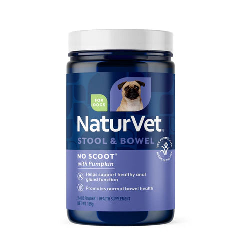 NaturVet No Scoot® Powder 5.4-oz, Dog Supplement