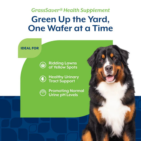 NaturVet GrassSaver® Wafers 300-Count, Dog Supplement