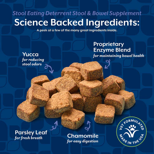 Stool Eating Deterrent Soft Chews (formerly Coprophagia), Dog Supplement