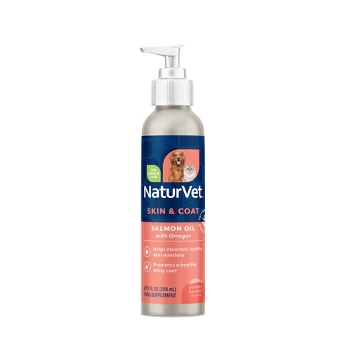 NaturVet Salmon Oil, Pet Supplement