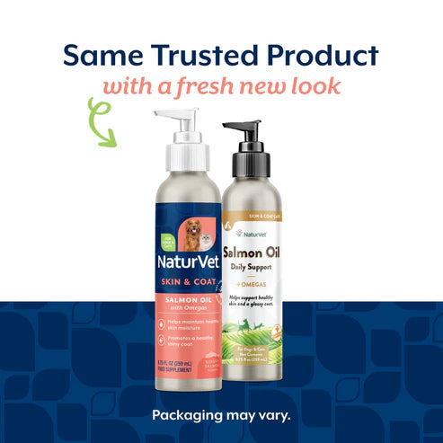 NaturVet Salmon Oil, Pet Supplement