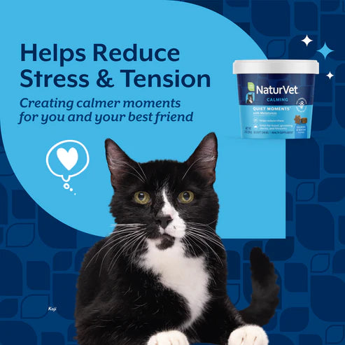 NaturVet Quiet Moments® Soft Chews 60-Count, Cat Supplement