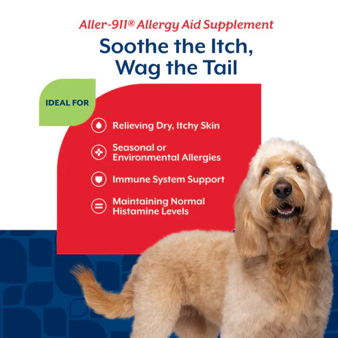 Naturvet Aller-911® Allergy Aid Soft Chews, Dog Supplement, 70-Count