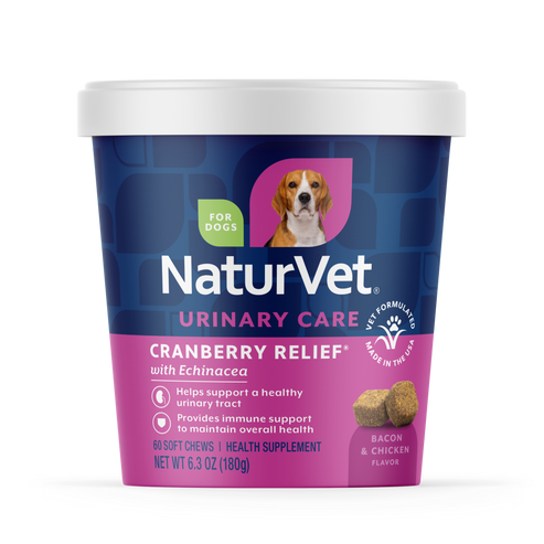 Naturvet Cranberry Relief® Soft Chew, For Dogs, 60-count