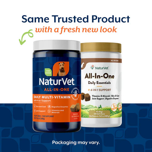 NaturVet Daily Multi-Vitamin Soft Chews Dog Supplement