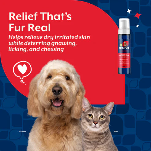 NaturVet  Aller-911 Hot Spot Foam For Dogs & Cats, 8-oz