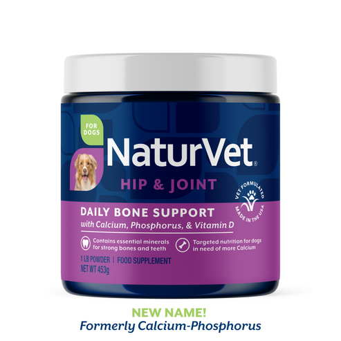 Daily Bone Support Powder (formerly Calcium-Phosphorus), 1-lb Jar, Dog Supplement