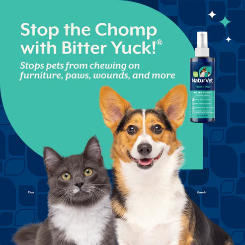 NaturVet Bitter Yuck!®Anti-Lick Spray For Pets